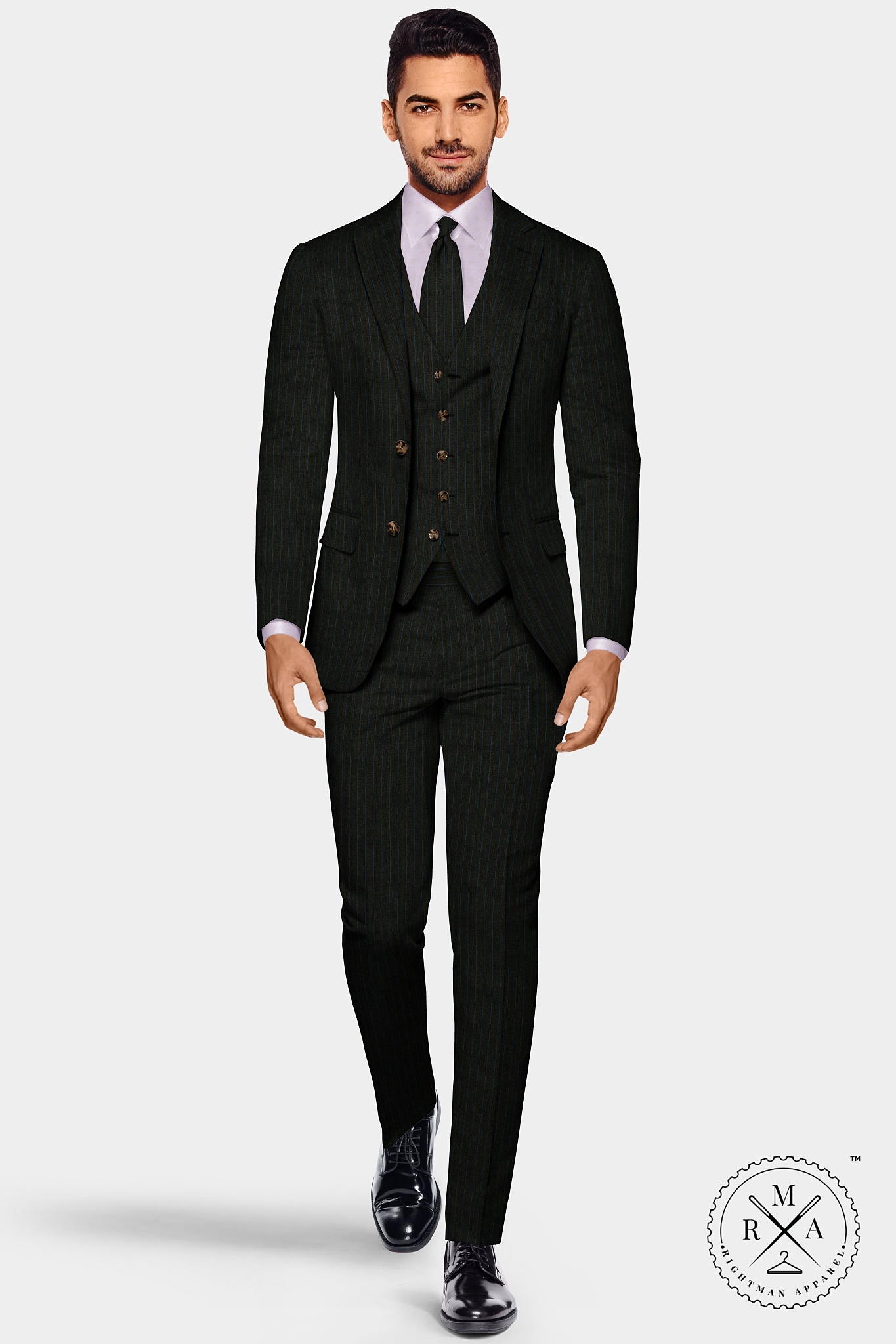 Graphite Lining Three Piece Suit SU307